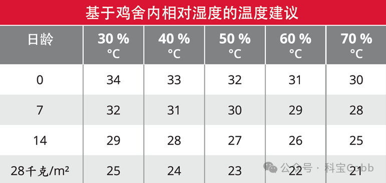 温度和饲养密度管理