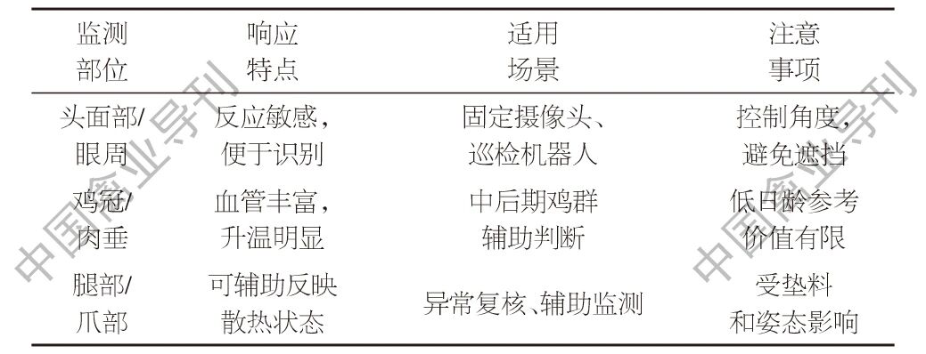 肉鸡热应激红外体温预警应用