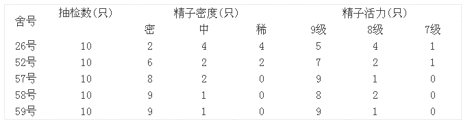 种鸡受精率低的原因往往是很多方面